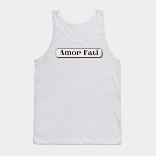 Amor Fati Nietzsche Tank Top